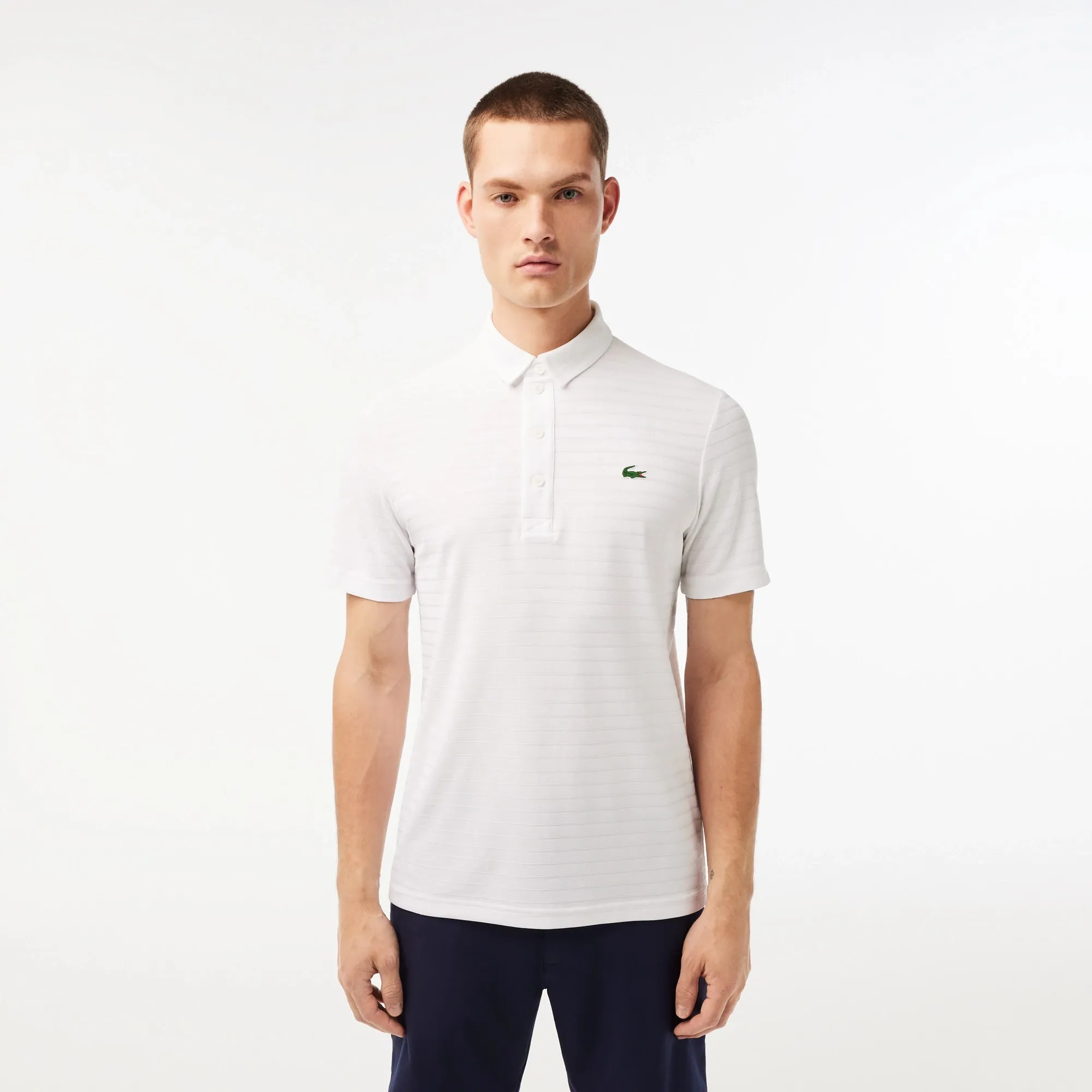 Мужское поло Lacoste, черный, арт. DH6844