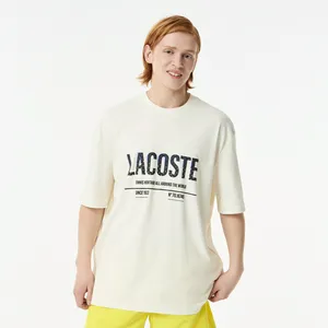 Мужская футболка Lacoste, белый, арт. TH0506R
