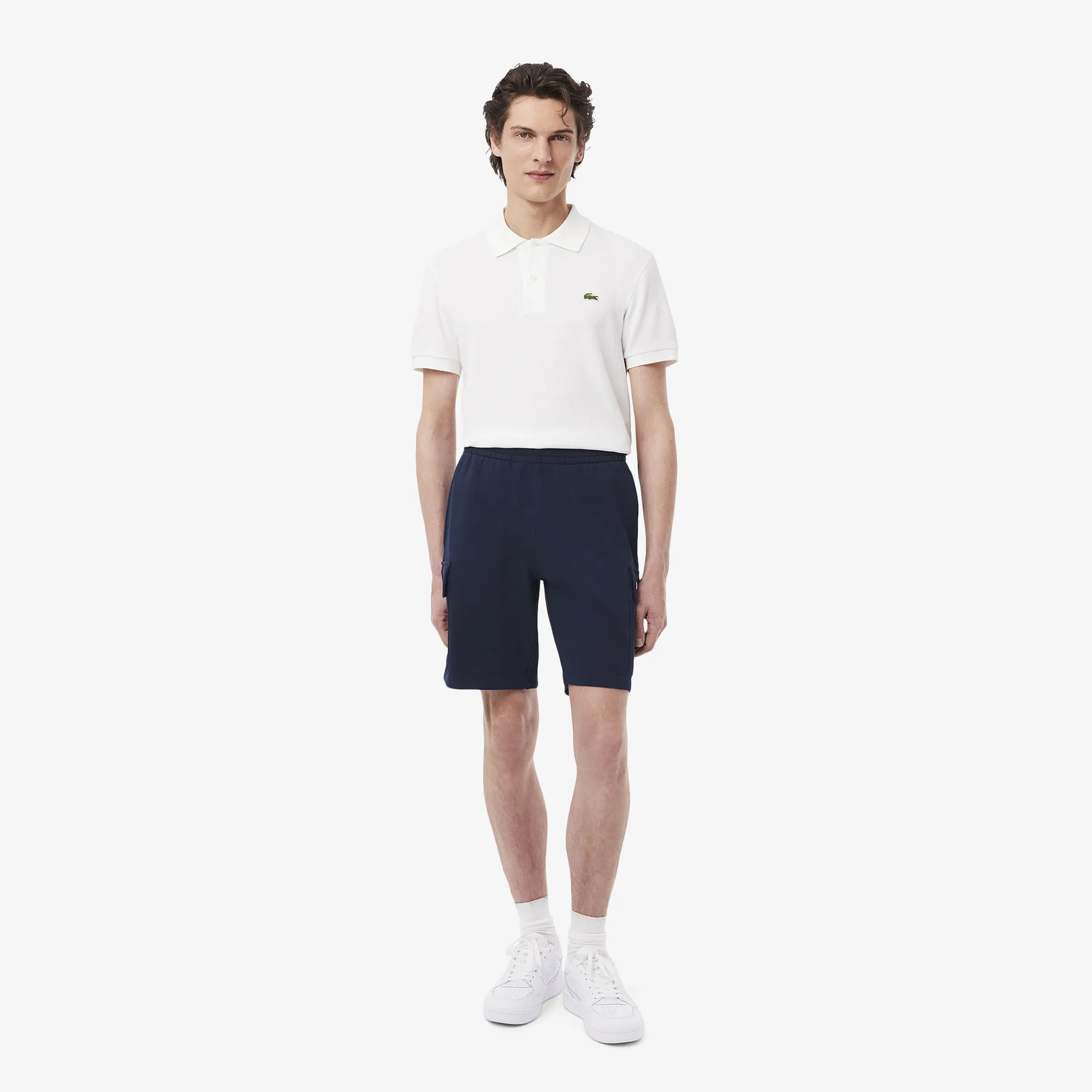 Мужские шорты Lacoste из органического хлопка, синий, арт. GH9743