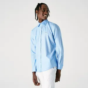 Мужская рубашка Lacoste Regular Fit, голубой, арт. CH6122