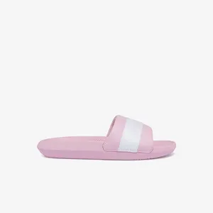 Женские пантолеты Lacoste CROCO SLIDE, розовый, арт. 743CFA0005