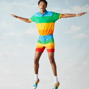 Мужские купальные шорты Lacoste x Polaroid, разноцветный, арт. MH2261