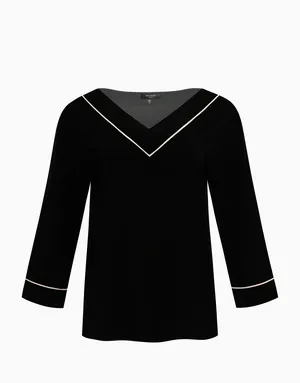 Лонгслив с рукавами 3/4, черный, арт. 4670393549880