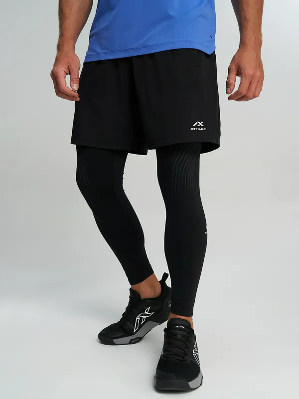 Шорты Athlex свободного кроя, черный, арт. 145646A31-99