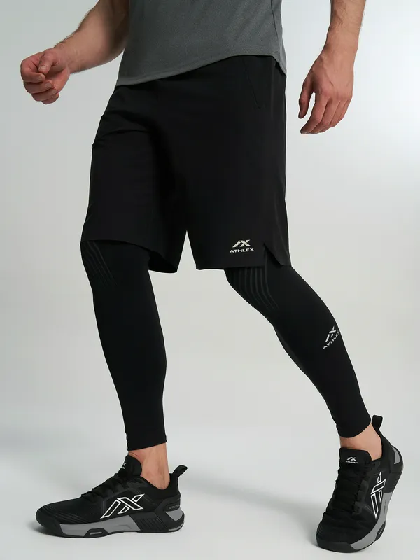 Шорты Athlex свободного кроя, черный, арт. 145635A31-99