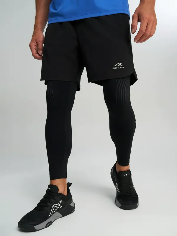 Шорты Athlex свободного кроя, черный, арт. 145637A31-99