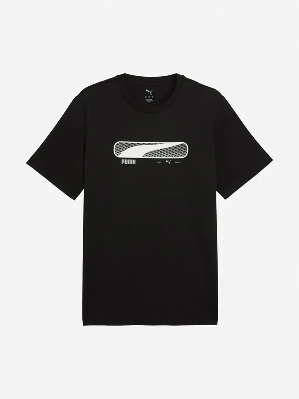 Футболка Puma с принтом, черный, арт. 694317P0P-01