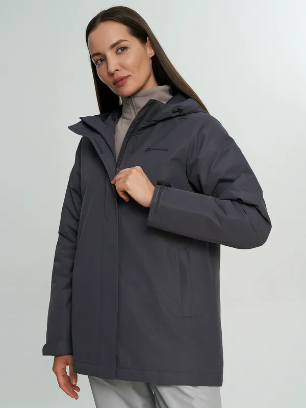 Куртка утепленная Outventure мембранная, серый, арт. 127746OUT-93