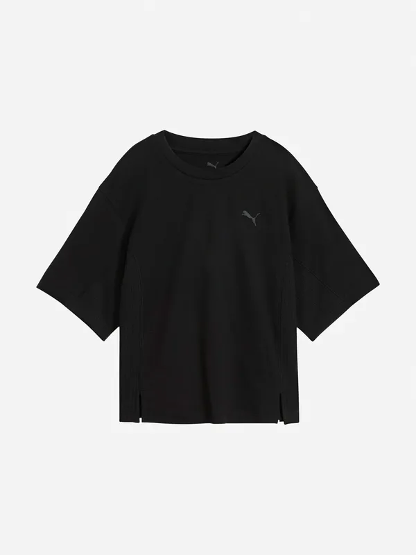 Футболка Puma свободного кроя с логотипом, черный, арт. 694030P0P-01