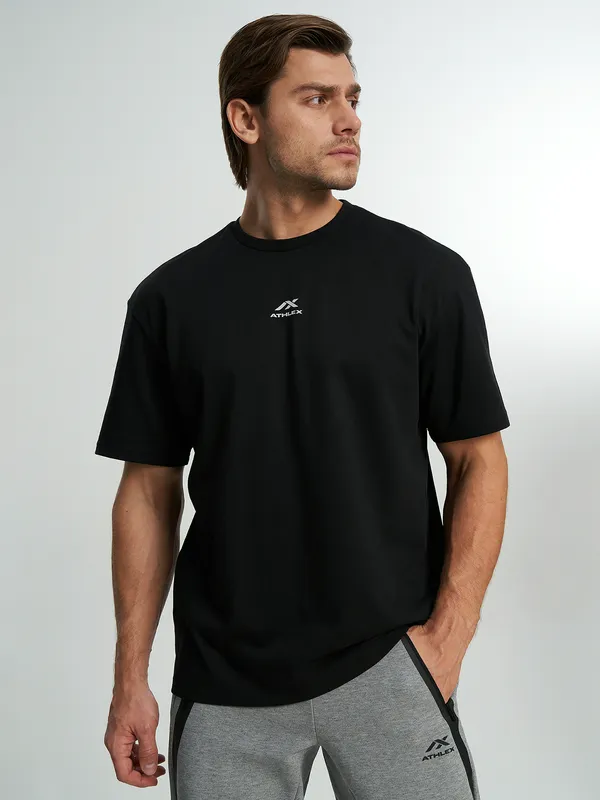 Футболка Athlex свободного кроя, черный, арт. 145615A31-99