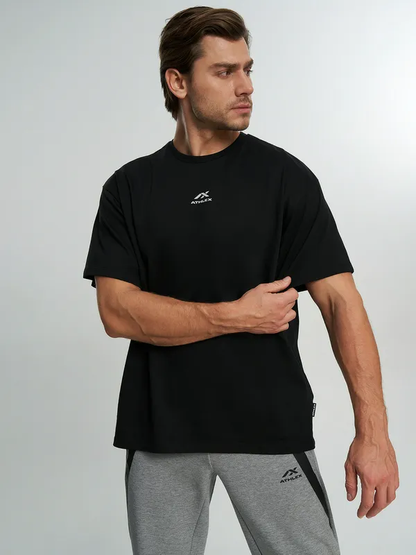 Футболка Athlex оверсайз, черный, арт. 145612A31-99