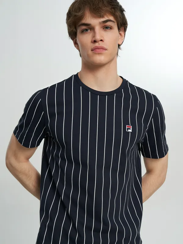 Футболка FILA в полоску, синий, арт. 144138FLA-M1