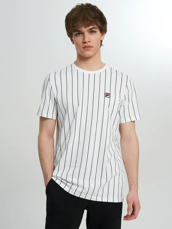 Футболка FILA в полоску, белый, арт. 144138FLA-W1