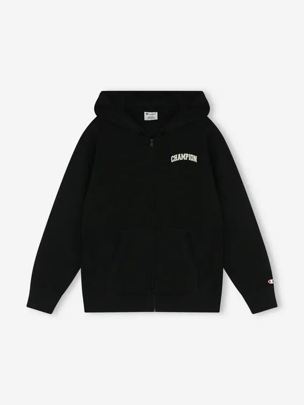 Толстовка Champion на молнии с капюшоном, черный, арт. 307625C0K-KK001