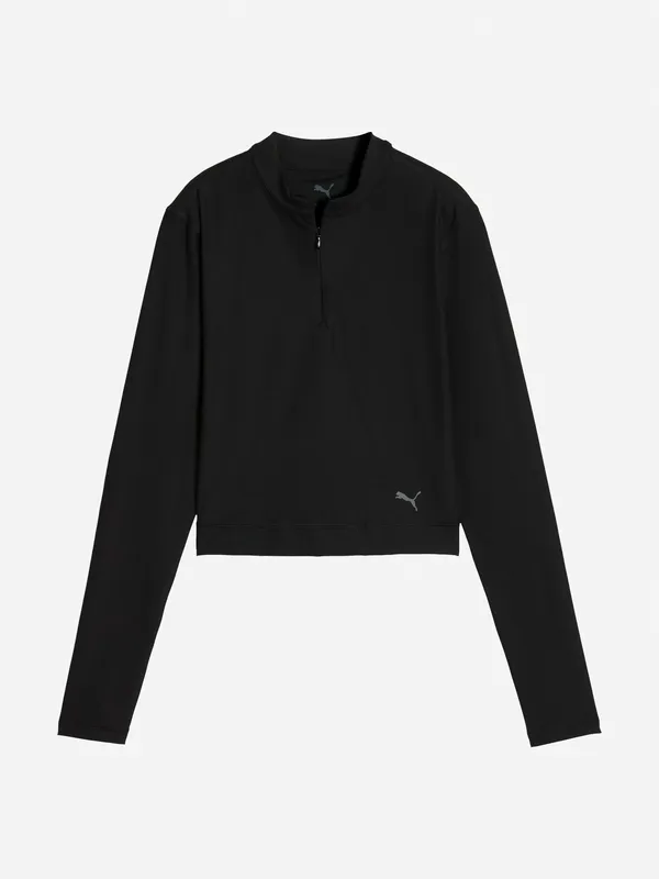 Лонгслив Puma Shape Baby облегающий, черный, арт. 529157P0P-01