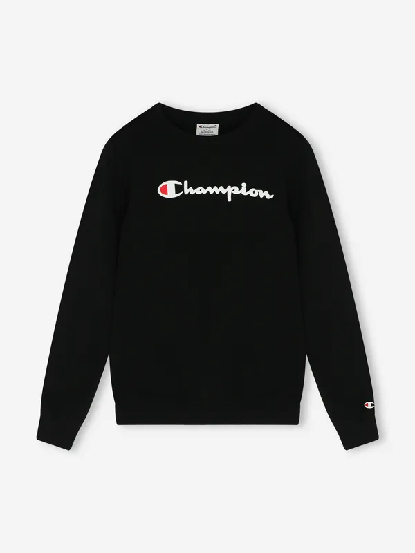 Свитшот Champion с принтом, черный, арт. 307614C0K-KK001