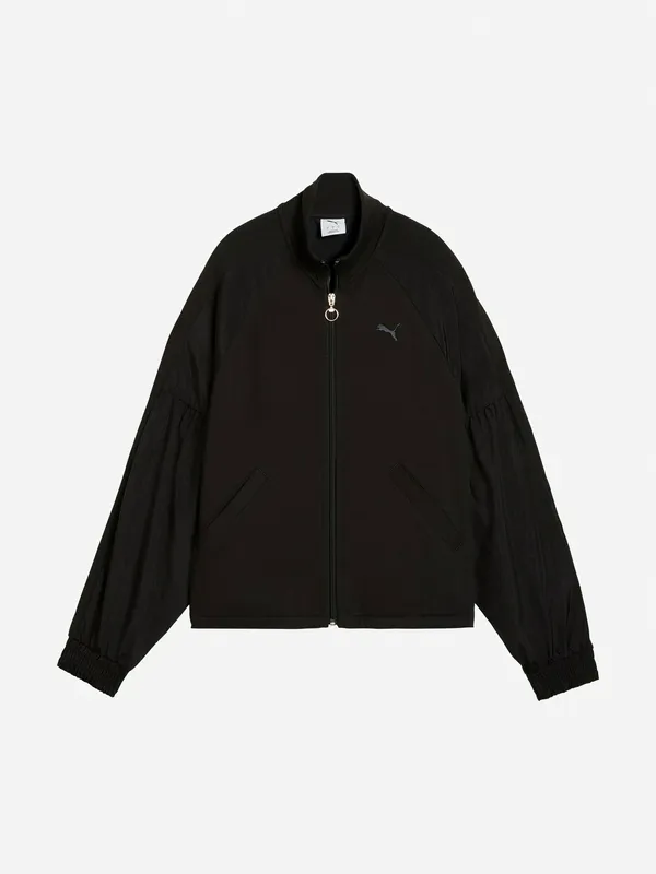 Олимпийка женская Puma свободного кроя с капюшоном, черный, арт. 694023P0P-01
