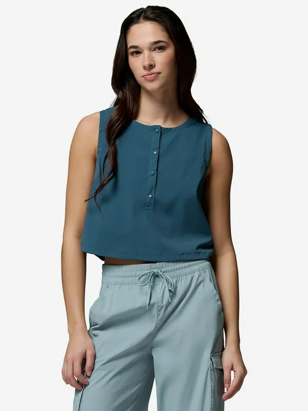 Майка женская Columbia Chill Creek Woven Tank, зеленый, арт. 2155561CLB-429