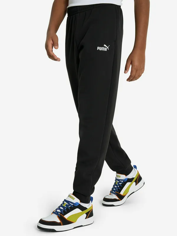 Брюки джоггеры Puma с манжетами, черный, арт. 684912P0P-01