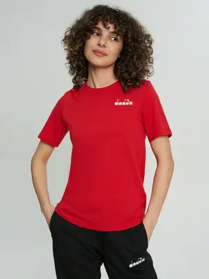 Футболка Diadora с логотипом, красный, арт. 144872D07-R3