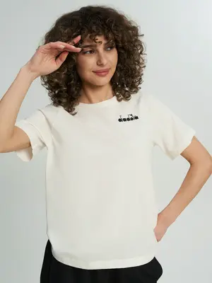 Футболка Diadora с логотипом, бежевый, арт. 144866D07-T0