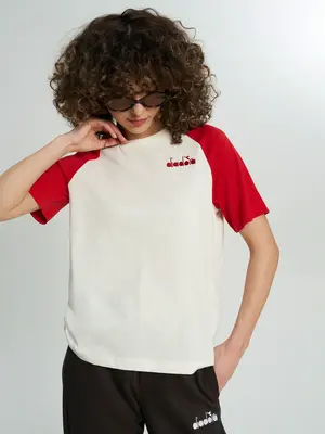 Футболка Diadora с логотипом, бежевый, арт. 144866D07-01