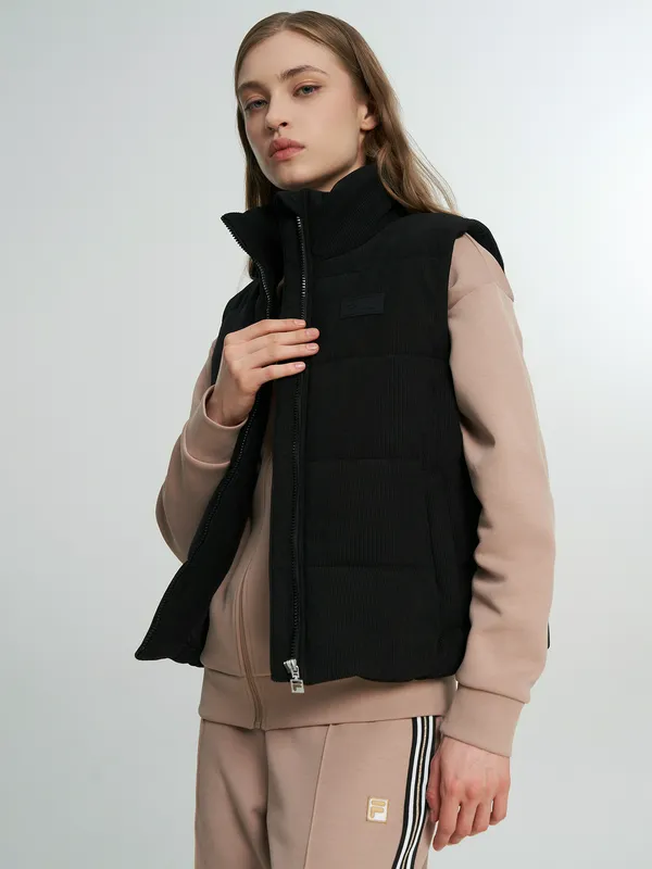 Жилет женский FILA вельветовый, черный, арт. 144218FLA-99