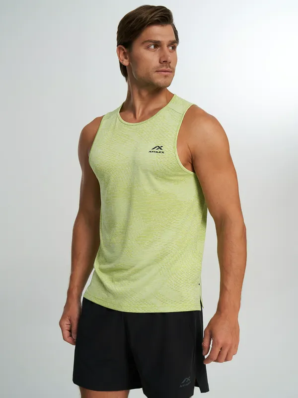 Майка Athlex зауженная, зеленый, арт. 145600A31-U1