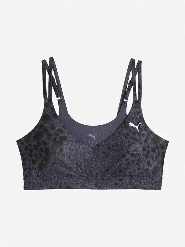 Топ бра спортивный Puma Tropical Speed, серый, арт. 529159P0P-35