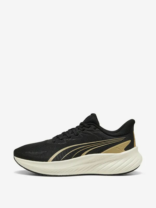 Кроссовки женские Puma Pounce Lite 2 со вставками из сетки, черный, арт. 313496P0P-07