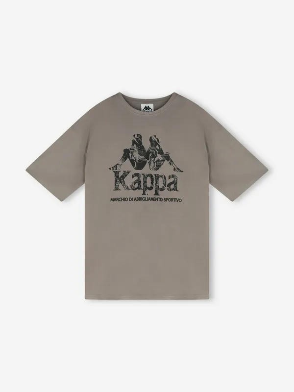 Футболка Kappa оверсайз, бежевый, арт. 145719KAP-T2