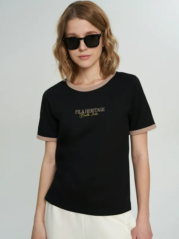 Футболка FILA с логотипом, черный, арт. 144280FLA-99