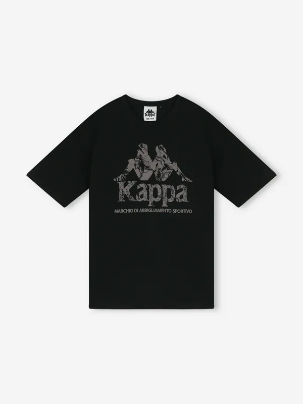 Футболка Kappa оверсайз, черный, арт. 145719KAP-99