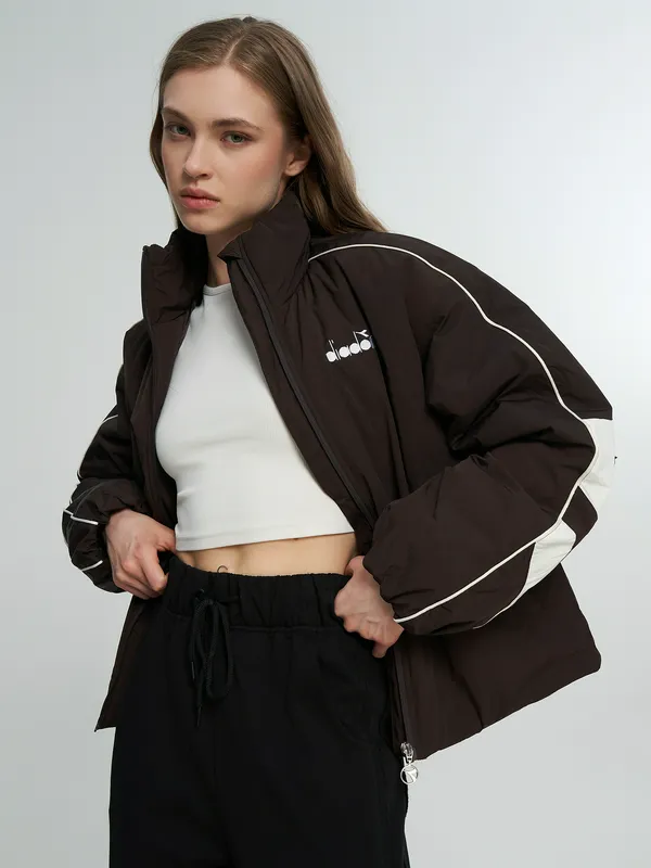 Куртка утепленная Diadora свободного кроя, коричневый, арт. 144868D07-T4