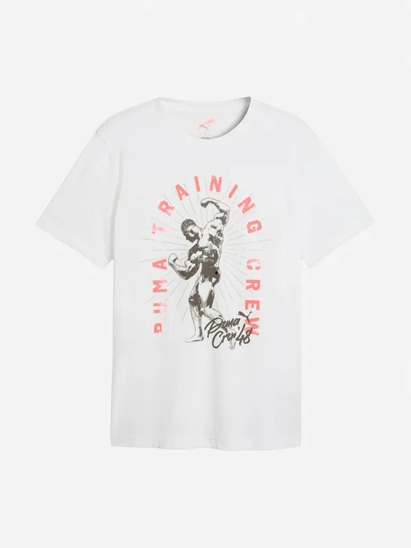 Футболка Puma с рисунком, белый, арт. 529316P0P-02
