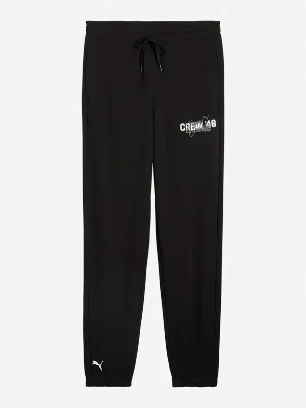 Брюки трикотажные Puma прямые, черный, арт. 529312P0P-01