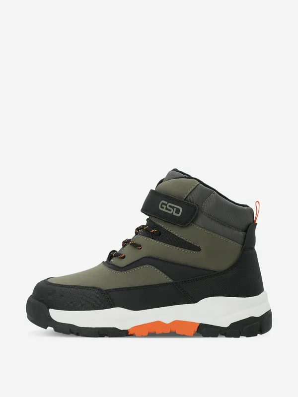 Ботинки утепленные GSD, черный, арт. XT-20250819-35G17-KHK/BLK