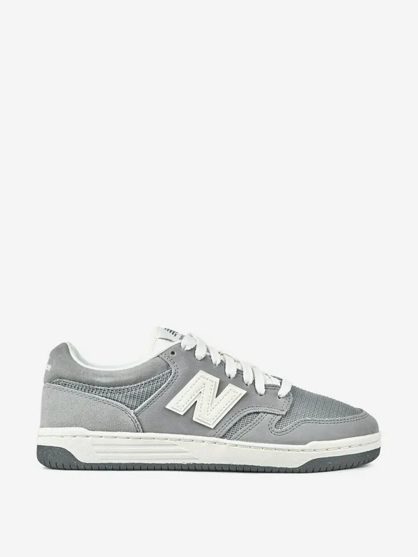 Кеды New Balance Bb480 со вставками из сетки, серый, арт. U480P736N04