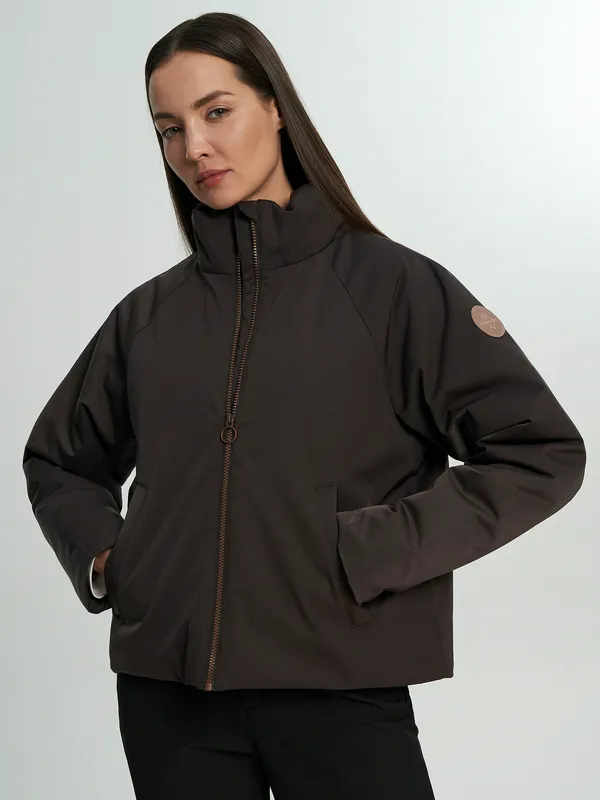 Куртка утепленная Cordillero свободного кроя, коричневый, арт. 145007C37-T4