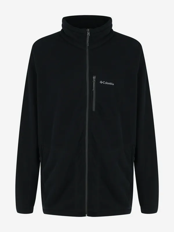 Джемпер флисовый Columbia Fast Trek II Full Zip, черный, арт. 1420424CLB-010