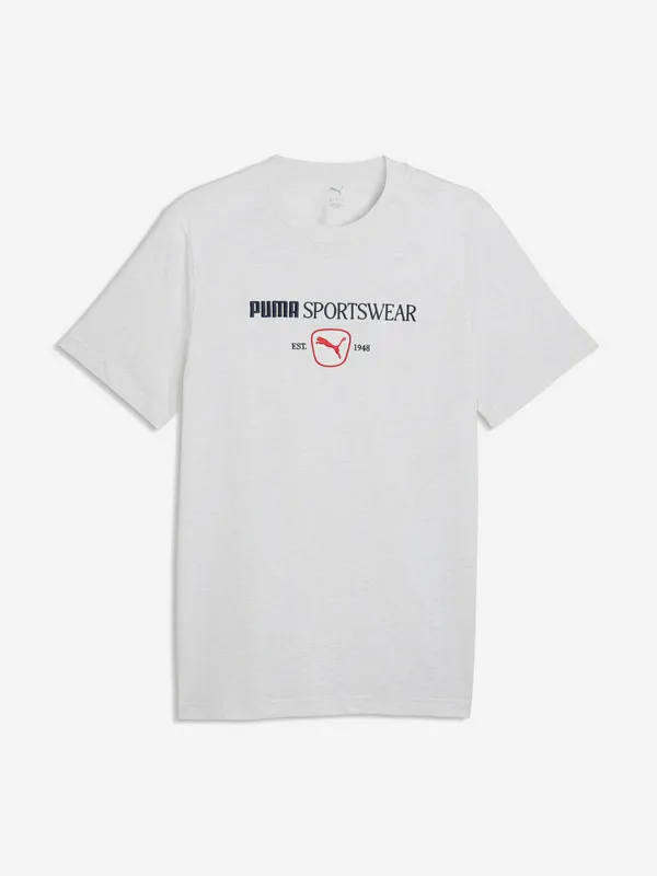 Футболка Puma с принтом, белый, арт. 694294P0P-05