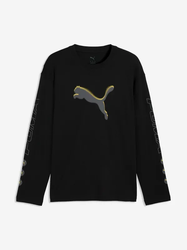 Футболка Puma Graphic свободного кроя, черный, арт. 694329P0P-01