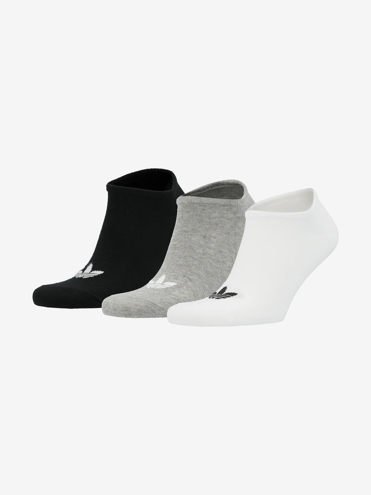 Носки Adidas Trefoil Liner, 3 пары, белый, арт. FT8524A01