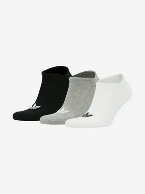 Носки Adidas Trefoil Liner, 3 пары, белый, арт. FT8524A01