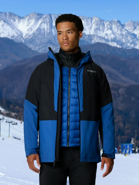 Куртка 3 в 1 мужская Columbia Winter District II, черный, арт. 2085131CLB-011