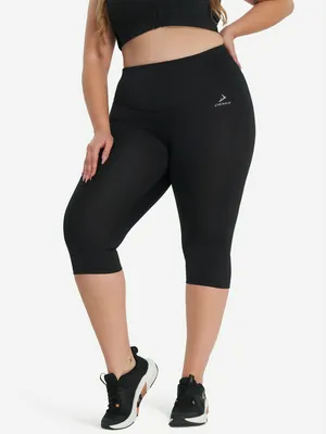 Бриджи женские Demix Plus Size, черный, арт. 136621DMX-99