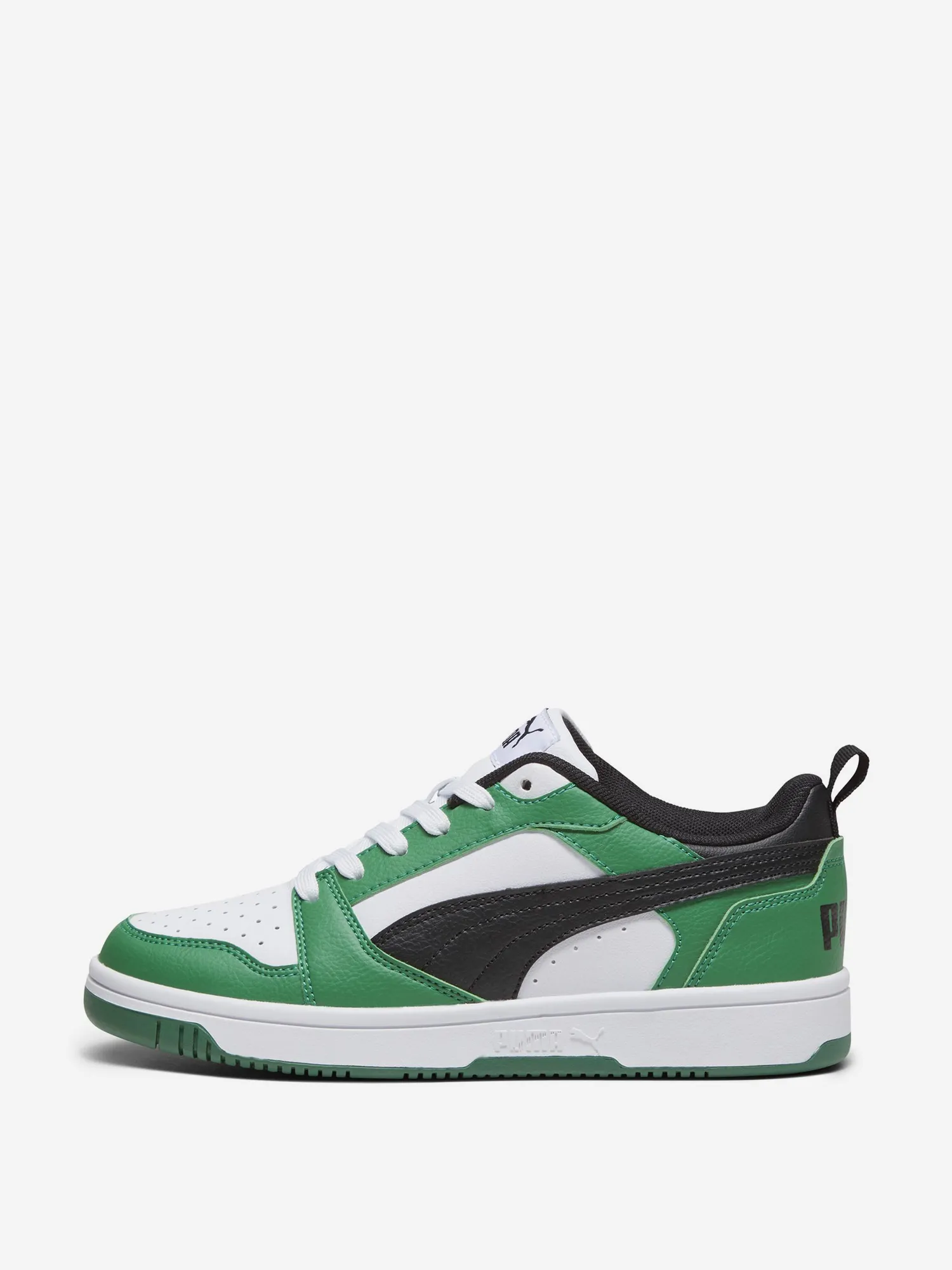 Кеды PUMA Rebound V6 Lo Jr, зеленый, арт. 393833P0P-05