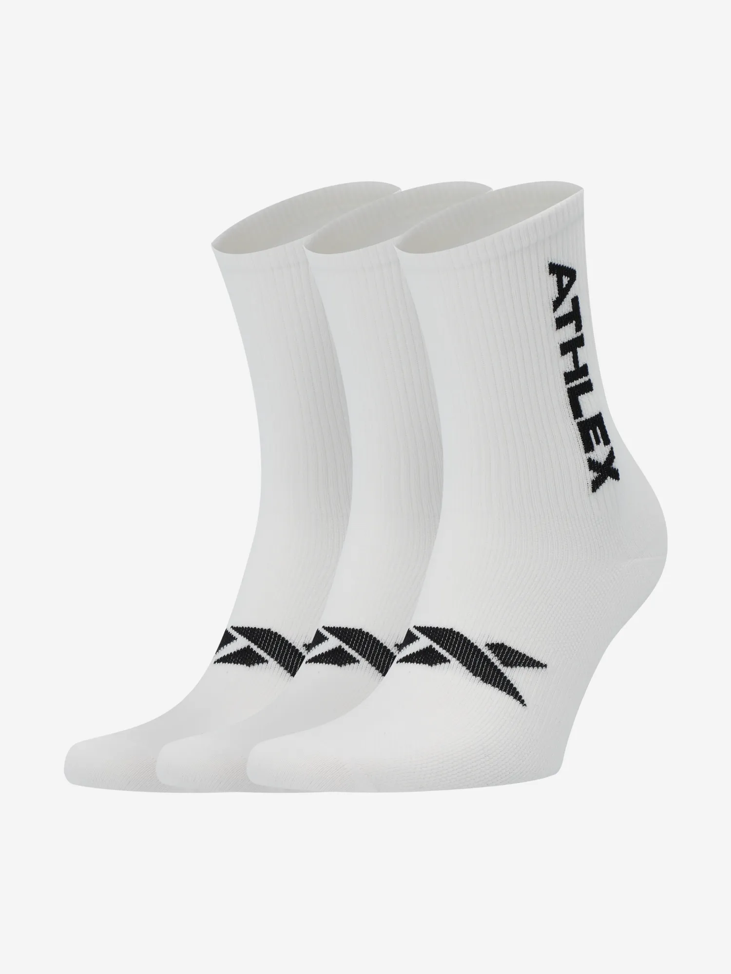 Носки Athlex, 3 пары, белый, арт. 127191A31-WB