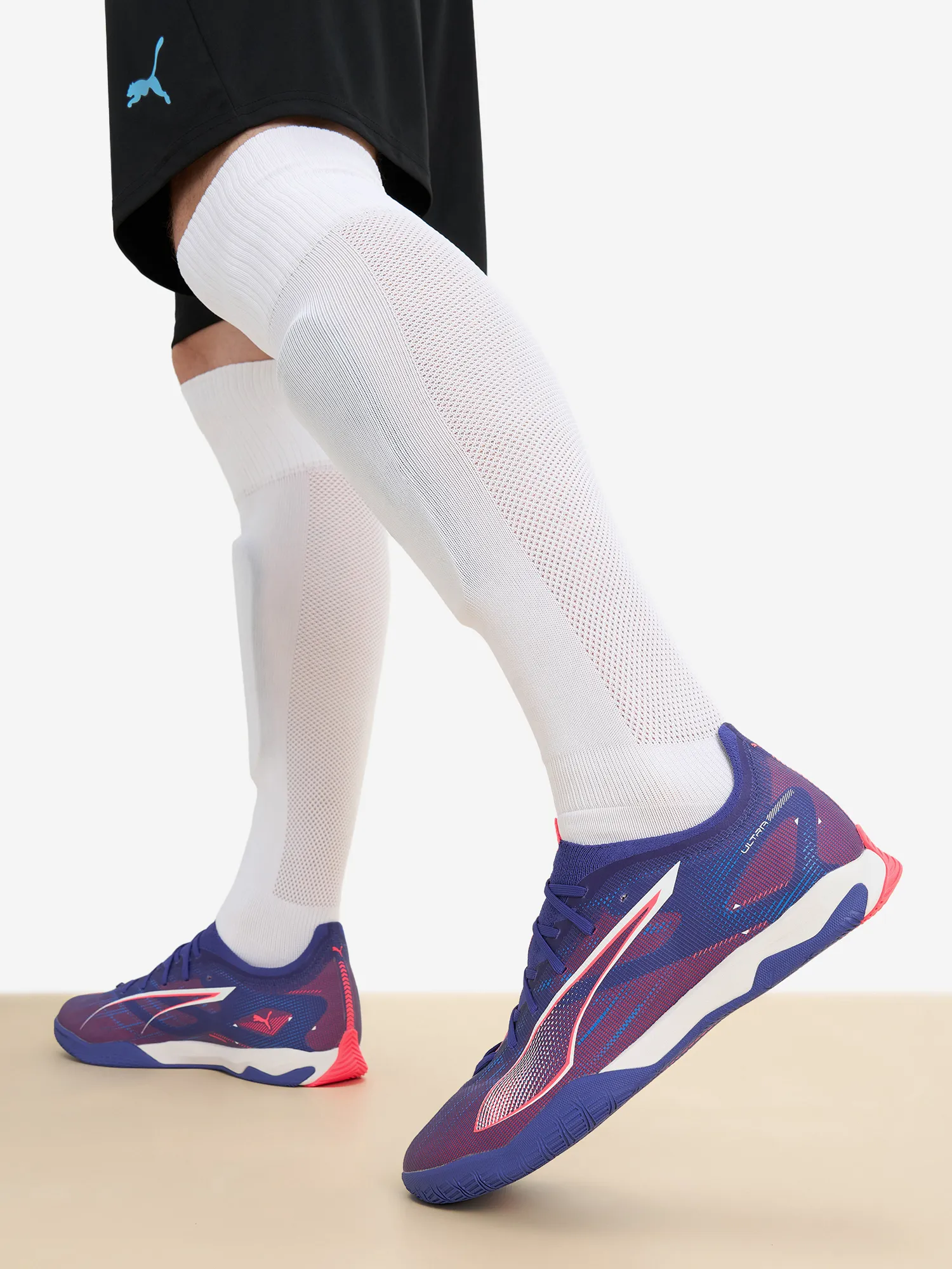 Бутсы PUMA Ultra 5 Match IT, фиолетовый, арт. 107895P0P-01