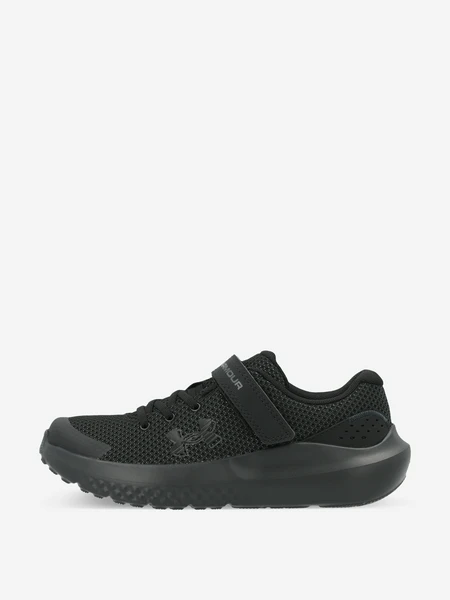 Кроссовки детские Under Armour BPS Surge 4 AC, черный, арт. 3027104U0F-002